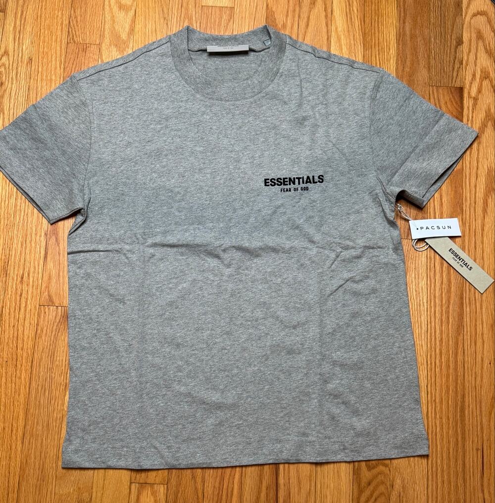 Fear of God Essentials T-Shirt NWT - Dark Oatmeal - Size Small
